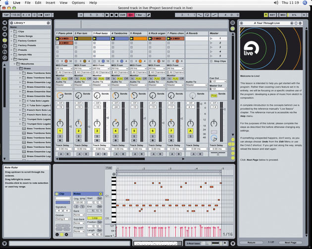 blank The Live interface has been tweaked for version 6